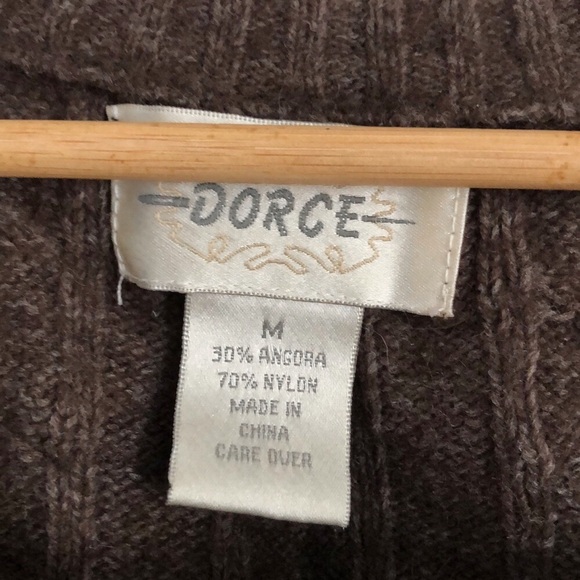 Brown wool blend sweater - Picture 4 of 5